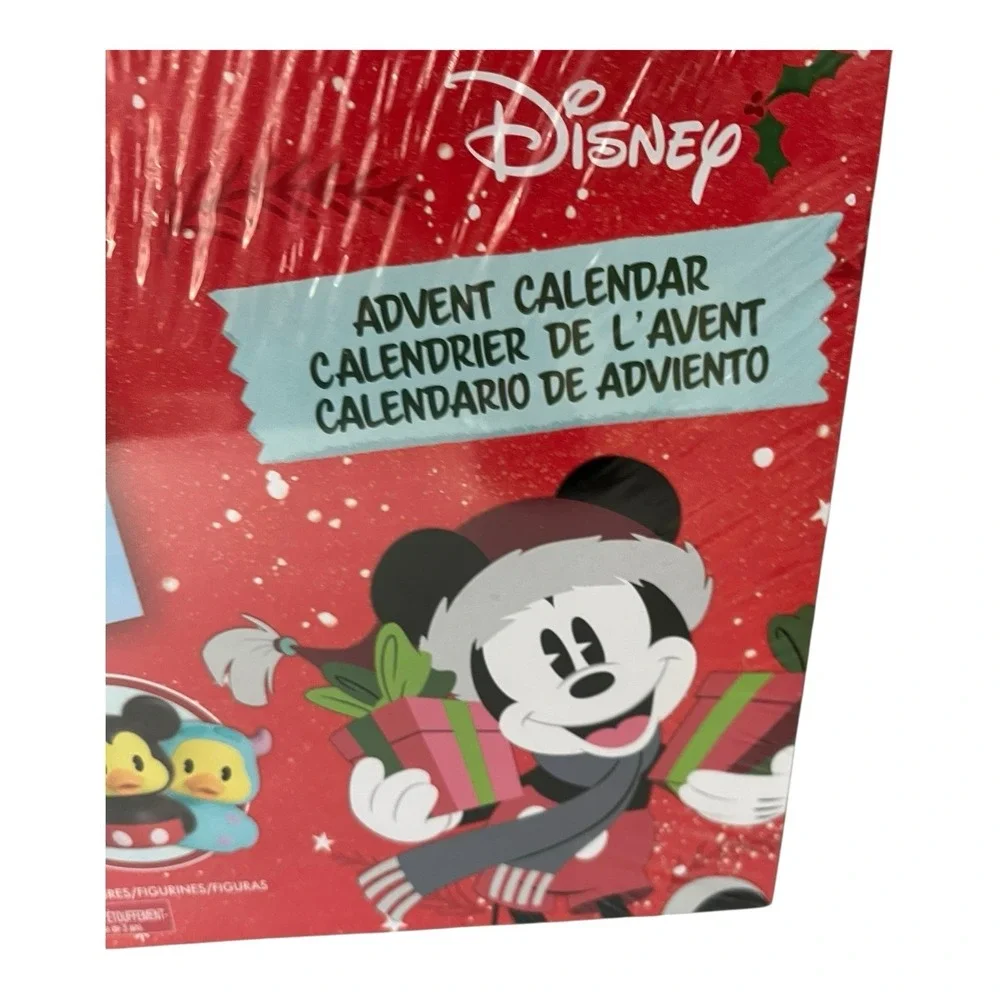Disney Duckalooz Christmas Advent Calendar 24 Rubber Duck Figures Toy New 2025